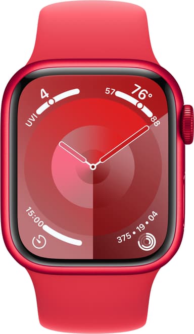 Apple Watch S9 45mm CEL (RED Alu/RED Sportsbånd) S/M