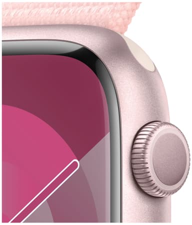 Apple Watch S9 45mm GPS (Pink Alu/Light Pink Sports-loop)