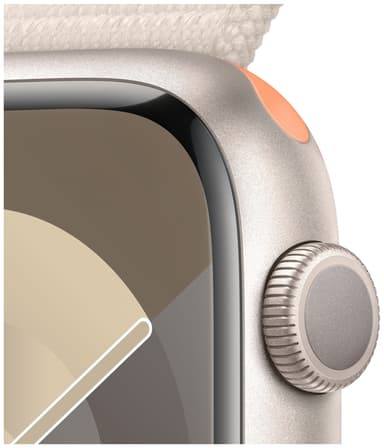 Apple Watch S9 45mm GPS (Starlight Alu/Starlight Sports-loop)
