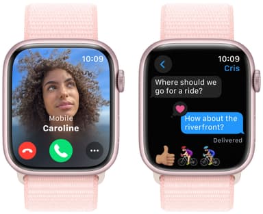 Apple Watch S9 45mm GPS+CEL (Pink Alu/Light Pink Sports-loop)