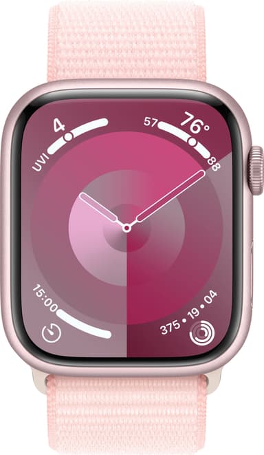 Apple Watch S9 45mm GPS+CEL (Pink Alu/Light Pink Sports-loop)