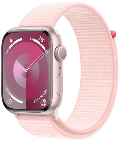 Apple Watch S9 45mm GPS (Pink Alu/Light Pink Sports-loop)