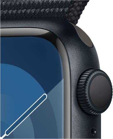 Apple Watch S9 41mm GPS (Midnight Alu/Midnight Sports-loop)