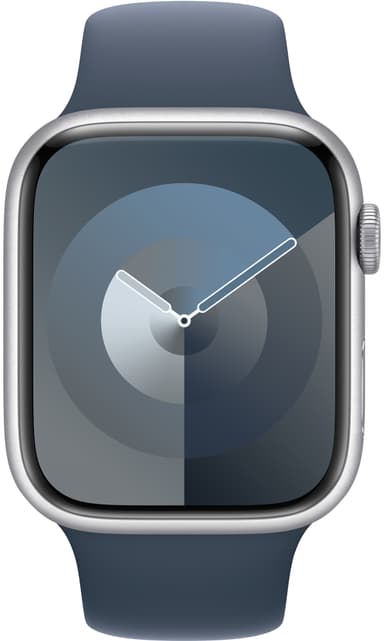 Apple 45mm Sportsrem - S/M (stormblå)
