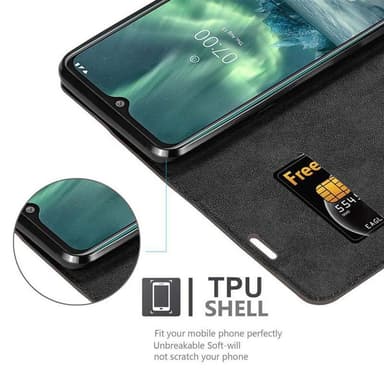 Cover Nokia 7.2 Etui Case (Brun)