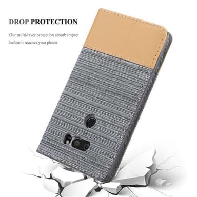 LG V30 / V30+ / V30S / V30S+ Pungetui Cover Case (Grå)