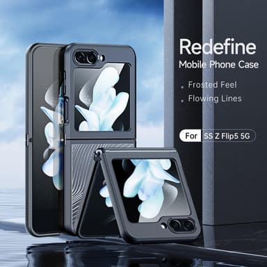 DUX DUCIS Samsung Z Flip5 Aimo Series Cover - Sort