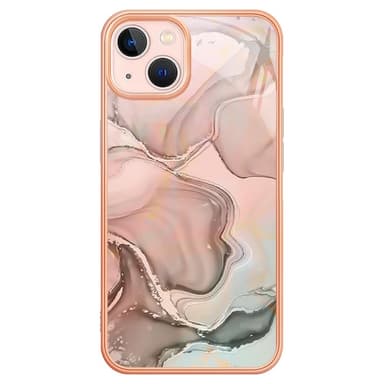 SKALO iPhone 15 Marmor TPU-cover - #2