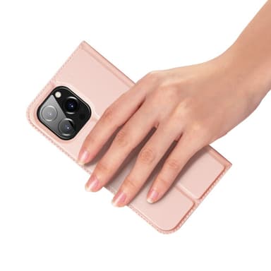 DUX DUCIS iPhone 15 Pro Max Skin Pro Series Flip Cover - Pink