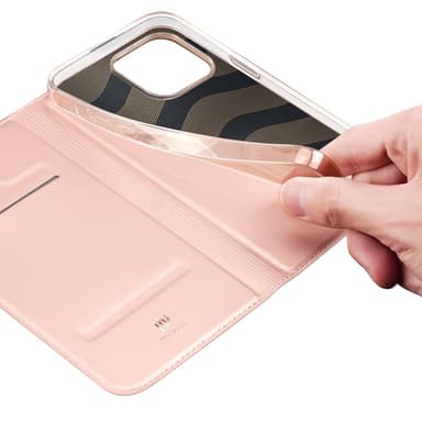 DUX DUCIS iPhone 15 Pro Max Skin Pro Series Flip Cover - Pink