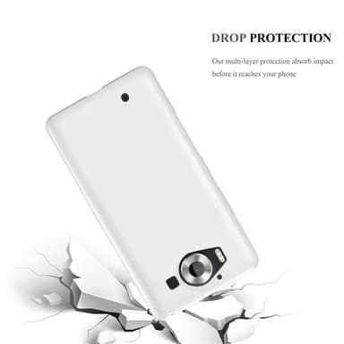 Nokia Lumia 950 Cover Etui Case (Sølv)