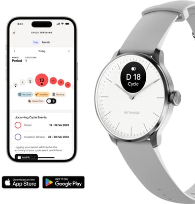 Withings ScanWatch Light hybrid-smartwatch 37mm (hvid)