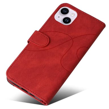 Til iPhone 15 Plus KT Series-1 Dobbeltfarvet etui
