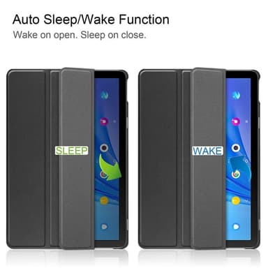 tand Slim Fit Cover TCL NXTPaper 10s Sleep/Wake - Sort