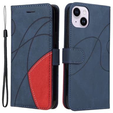 Til iPhone 15 Plus KT Series-1 Dobbeltfarvet etui