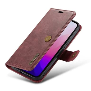 Wallet DG-Ming 2i1 Apple iPhone 15 Pro - Rød