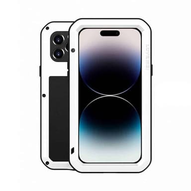 LOVE MEI Powerful cover Apple iPhone 15 Pro Max - Hvid