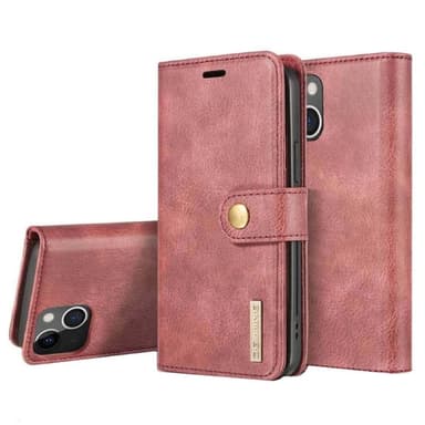 Wallet DG-Ming 2i1 Apple iPhone 15 Plus - Rød