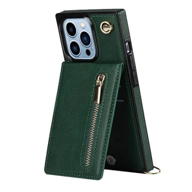 Zipper halskæde cover Apple iPhone 15 Pro - Grøn