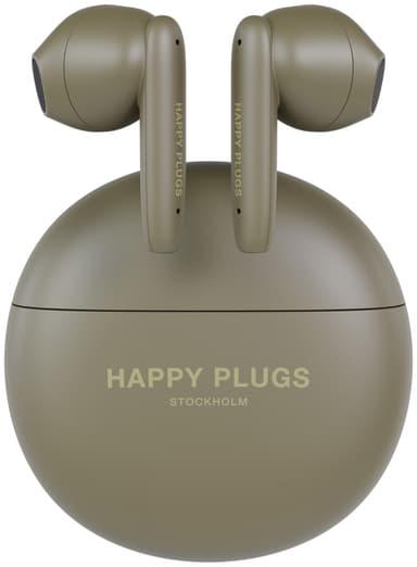Happy Plugs Joy Lite helt trådløse in-ear høretelefoner (grøn)