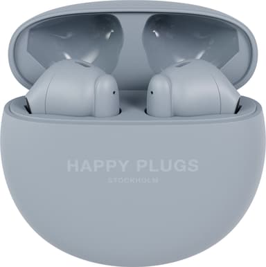 Happy Plugs Joy Lite helt trådløse in-ear høretelefoner (blå)