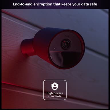 Philips Hue sikkerhedskamera (batteri/sort)