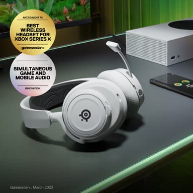 SteelSeries Arctis Nova 7X trådløse gaming høretelefoner (hvid)