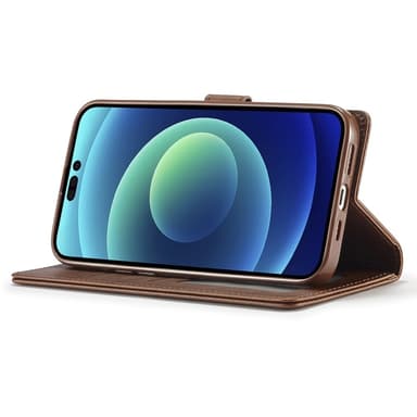 LC.IMEEKE Wallet Stand Etui til iPhone 15 Pro