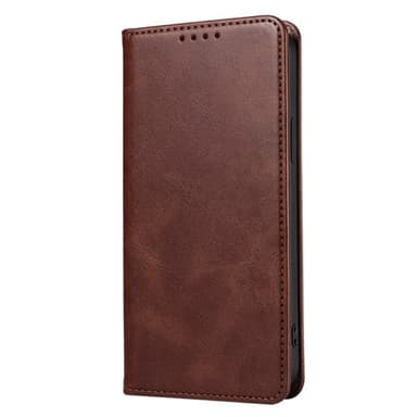 Wallet Stand Telefontaske til iPhone 15 Plus Cell Cell Cover - Kaffe