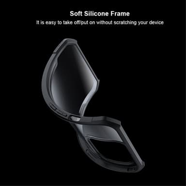 XUNDD bagcover til iPhone 15 Pro Max akryl+TPU telefonetui
