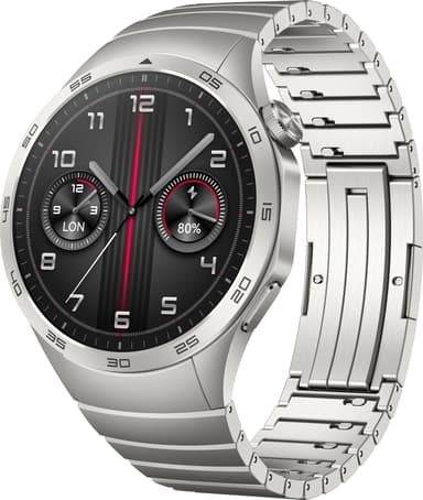 Huawei Watch GT 4 sportsur 46 mm (rustfrit stål)