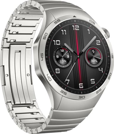 Huawei Watch GT 4 sportsur 46 mm (rustfrit stål)