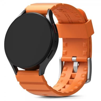 Ringke Samsung Galaxy Watch 20mm Armbånd Rubber One Bold Band Orange
