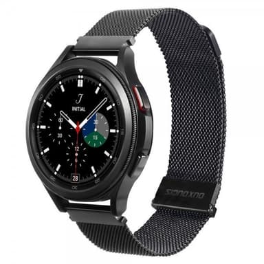 DUX DUCIS Samsung Galaxy Watch 20mm Armbånd Milanese Sort