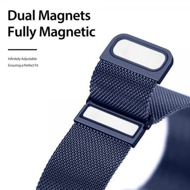 DUX DUCIS Samsung Galaxy Watch 20mm Armbånd Milanese Blå