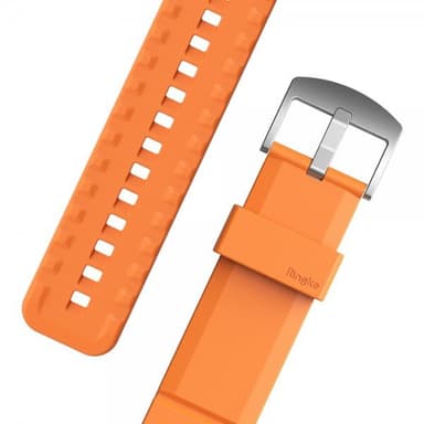 Ringke Samsung Galaxy Watch 20mm Armbånd Rubber One Bold Band Orange