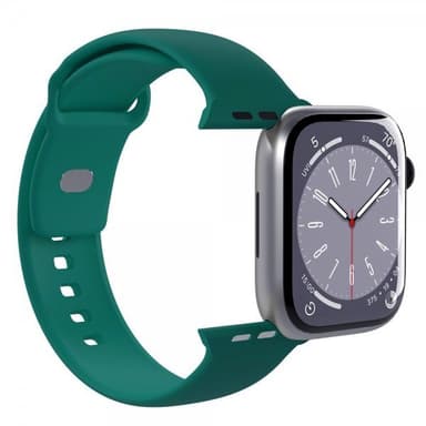 Puro Apple Watch 38/40/41mm Armbånd ICON Silicone Band Jade
