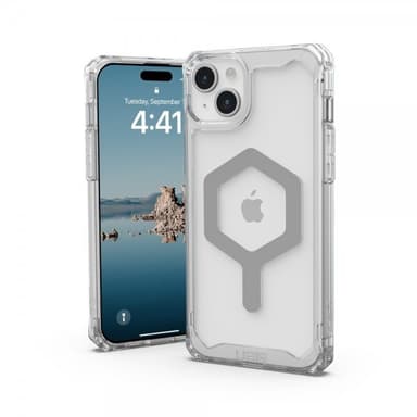 Urban Armor Gear (UAG) iPhone 15 Plus Cover Plyo MagSafe Ice Sølv