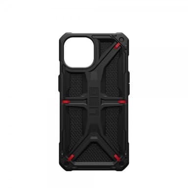 Urban Armor Gear (UAG) iPhone 15 Cover Monarch Kevlar Black