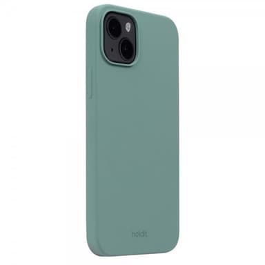 holdit iPhone 15 Plus Cover Silikone Moss Green