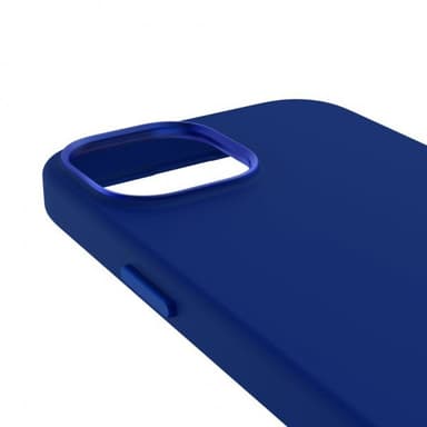 Decoded iPhone 15 Pro Max Cover Silicone Backcover Galactic Blue