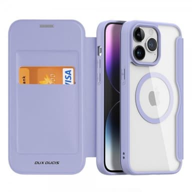 DUX DUCIS iPhone 15 Pro Max Etui Skin X Pro Series MagSafe Lilla