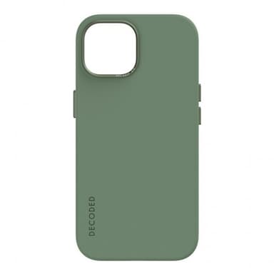 Decoded iPhone 15 Pro Max Cover Silicone Backcover Sage Leaf Green