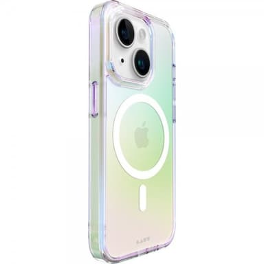 LAUT iPhone 15 Cover HOLO MagSafe Pearl