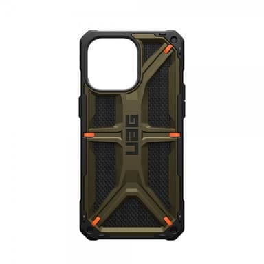 Urban Armor Gear (UAG) iPhone 15 Pro Max Cover Monarch Kevlar Element Green