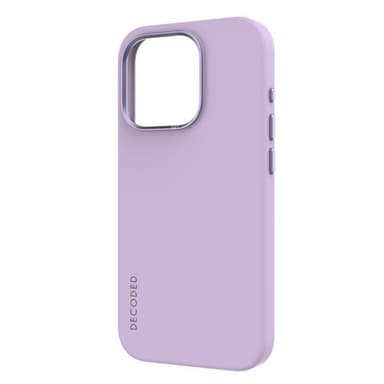 Decoded iPhone 15 Pro Cover Silicone Backcover Lavendel