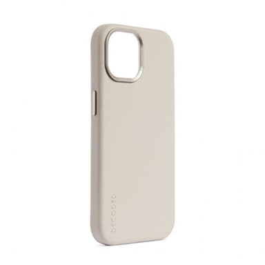 Decoded iPhone 15 Plus Cover Leather Backcover Clay