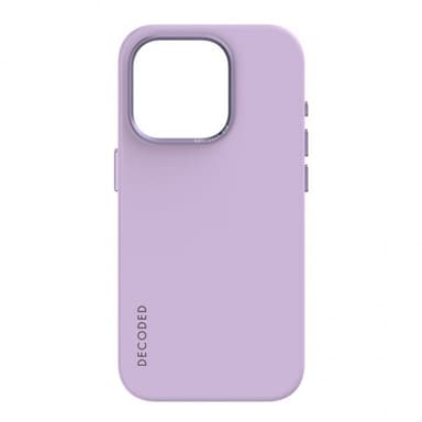 Decoded iPhone 15 Pro Cover Silicone Backcover Lavendel
