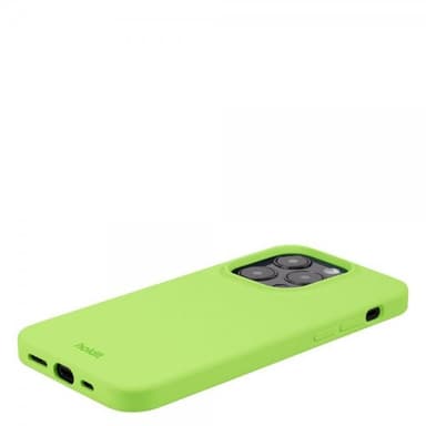 holdit iPhone 14 Pro Cover Silikone Acid Green