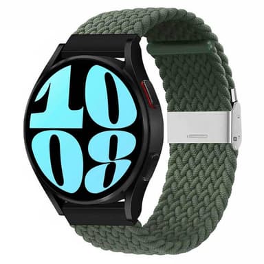 Flettet Elastik Armbånd Samsung Galaxy Watch 6 (40mm) - Army